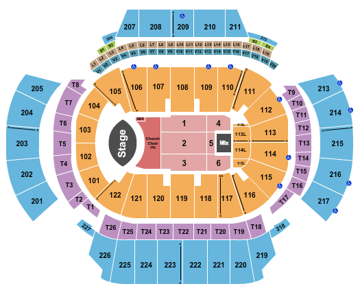 State Farm Arena Eric Church Seating Chart